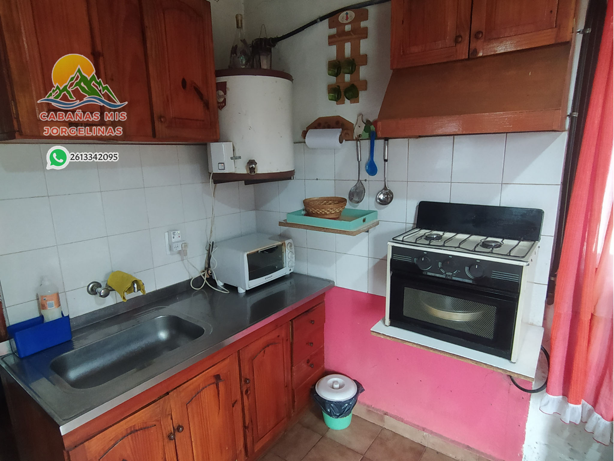 Cocina, bacha y microondas